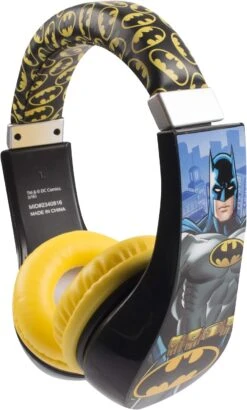 Sakar Kids Safe Over The Ear Headphones, Volume Limiter For Developing Ears, 3.5MM Stereo Jack, Recommended For Ages 3-9