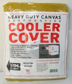 42"W X 47"D X 28"H Side Draft Heavy Duty Canvas Cover For Evaporative Swamp Cooler (42 X 47 X 28)