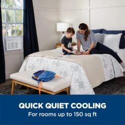 GE Window Air Conditioner 5000 BTU, Efficient Cooling For Smaller Areas Like Bedrooms And Guest Rooms, 5K BTU Window AC Unit With Easy Install Kit, White -Appliantrix Cheap Store 81CFdt1zzQL. AC SL1500