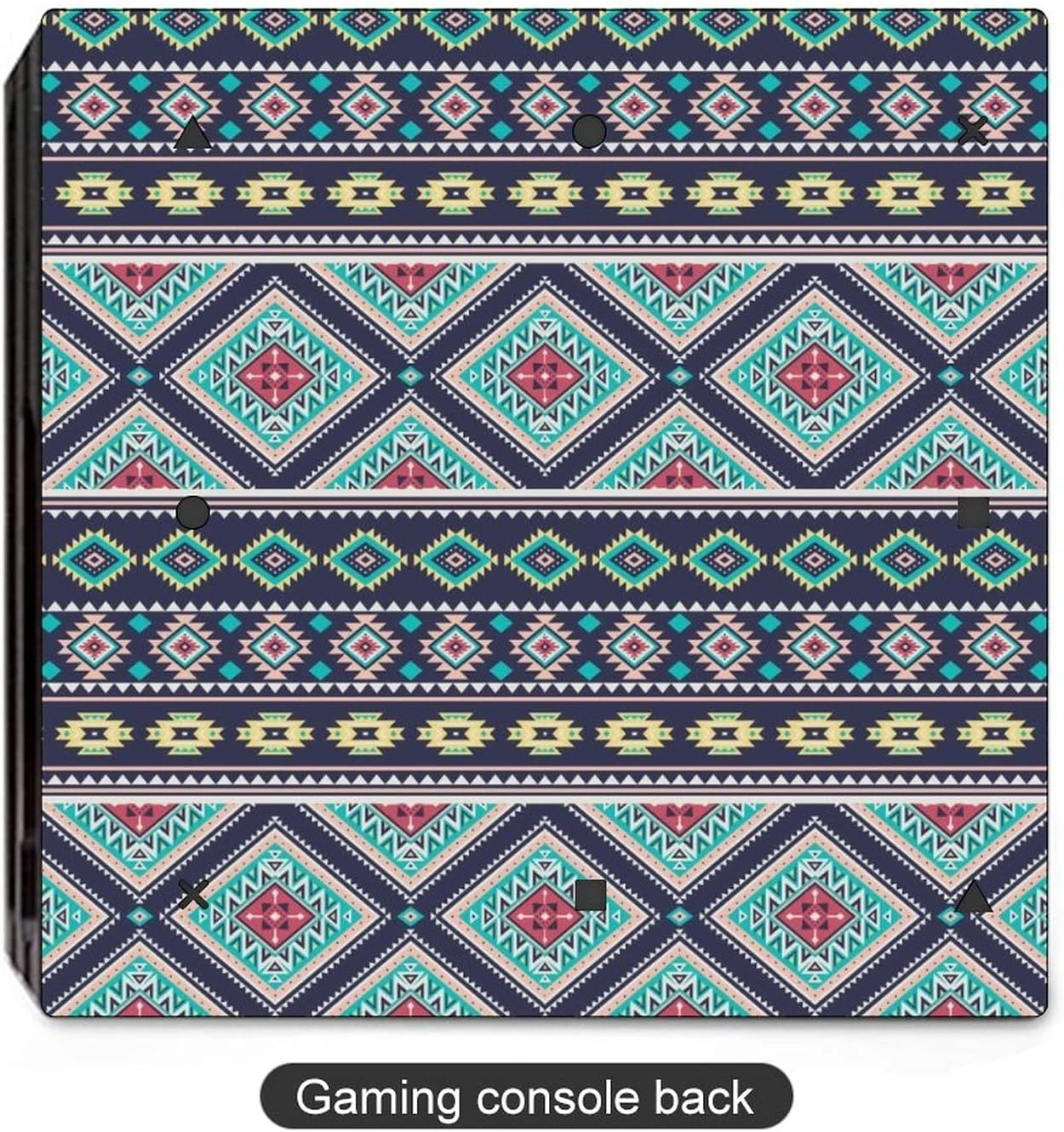 African Aztec Tribal Stripe Sticker Skin For PS-4 Slim Console And Controller Full Wrap Skin Protector Cover Compatible With PS-4 Pro 4 African Aztec Tribal Stripe Sticker Skin For PS-4 Slim Console And Controller Full Wrap Skin Protector Cover Compatible With PS-4 Pro - Image 4