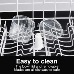 Proctor Silex Durable Electric Vegetable Chopper & Mini Food Processor For Chopping, Puree & Emulsify, 1.5 Cup, White -Appliantrix Cheap Store 81GZMtfmkbL. AC SL1500