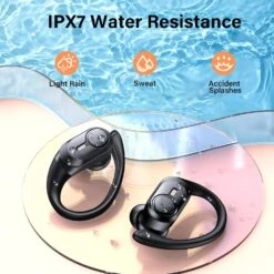 Wireless Earbuds Bluetooth Headphones 70hrs Playback Ear Buds IPX7 Waterproof With Wireless Charging Case & Dual Power Display Over-Ear Stereo Bass Earphones With Earhooks For Sports/Workout/Running -Appliantrix Cheap Store 81GfNhFv7L. AC SL1500