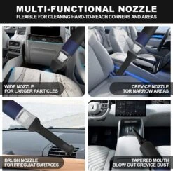 Imireux Small Handheld Car Vacuum Cordless, 2-Speed Powerful Portable Handheld Vacuum Cleaner For Car, Home & Office Pets Hair Cat Litter Cleaning (Bule) 11 Imireux Small Handheld Car Vacuum Cordless, 2-Speed Powerful Portable Handheld Vacuum Cleaner For Car, Home & Office Pets Hair Cat Litter Cleaning (Bule) -Appliantrix Cheap Store 81HD1SxjDPL. AC SL1500