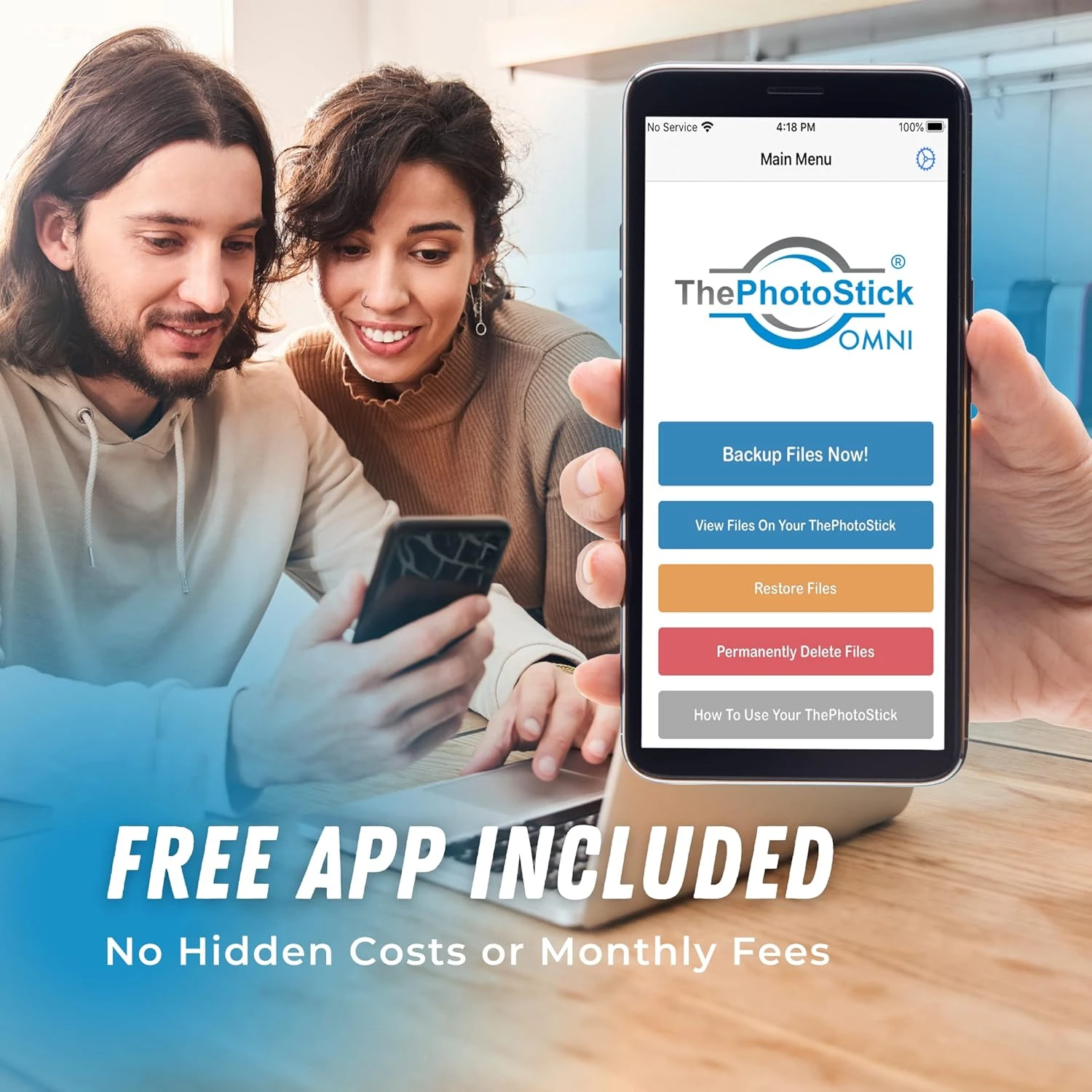 ThePhotoStick Omni 128GB - Usb Effortless Photo And Video Backup For Apple, Android And Windows Devices, Computers 6 ThePhotoStick Omni 128GB - Usb Effortless Photo And Video Backup For Apple, Android And Windows Devices, Computers - Image 6