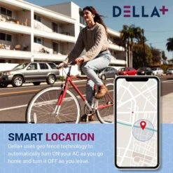 DELLA 8000 BTU Smart WiFi Enabled Portable Air Conditioner, Cooling, Dehumidifier & Fan Portable AC Unit W/Remote Control Window Kit, Cools Up To 350 Sq. Ft -Appliantrix Cheap Store 81JSZSgUmwL. AC SL1500