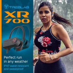 TREBLAB XR700 - Wireless Running Earbuds - Top Sports Headphones, Custom Adjustable Earhooks, Bluetooth 5.0 IPX7 Waterproof,Rugged Workout Earphones, Noise Cancelling Microphone In-Ear Headset -Appliantrix Cheap Store 81NlL7QyxPL. AC SL1500
