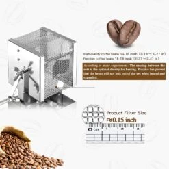 Coffee Roaster Coffee Roasters For Home Use Machine Coffee Bean Roaster Manual Coffee Roasting Roast -Appliantrix Cheap Store 81O87lVyukL. AC SL1500