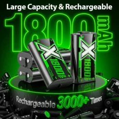 Kytok Rechargeable Battery Pack, Battery Charger Compatible With Xbox One/Series X|S/Xbox Elite Controller, 4 X 1800 MAh Controller Battery Pack Replacement For Xbox Series X|S/Xbox One Controller 9 Kytok Rechargeable Battery Pack, Battery Charger Compatible With Xbox One/Series X|S/Xbox Elite Controller, 4 X 1800 MAh Controller Battery Pack Replacement For Xbox Series X|S/Xbox One Controller -Appliantrix Cheap Store 81S9ln2sptL. AC SL1500