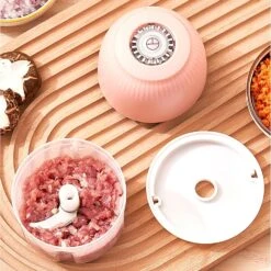Food Processor, Portable Mini Food Processor, Electric Garlic Blender, Rechargeable Vegetable Chopper Blender, Mini Portable Veggie Chopper, Wireless Food Processor For Ginger, Chili, Fruits, Veggie -Appliantrix Cheap Store 81SIxbJPC0L. AC SL1500
