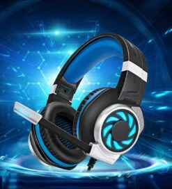 Headsets For Xbox One, PS4, PC, Nintendo Switch, Mac, Gaming Headset With Stereo Surround Sound, Over Ear Gaming Headphones With Noise Canceling Mic, LED Light (Headsets Blue) 11 Headsets For Xbox One, PS4, PC, Nintendo Switch, Mac, Gaming Headset With Stereo Surround Sound, Over Ear Gaming Headphones With Noise Canceling Mic, LED Light (Headsets Blue) -Appliantrix Cheap Store 81U8DQ12t8L. AC SL1500