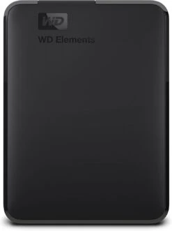 WD 5TB Elements Portable HDD, External Hard Drive, USB 3.0 For PC & Mac, Plug And Play Ready - WDBU6Y0050BBK-WESN