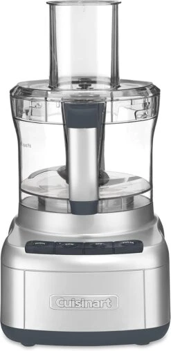 Cuisinart 8 Cup Food Processor, 350-Watt Motor, Medium To Fine Slicing Discs, FP-8SV, Silver
