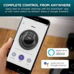 Shark Robotic Vacuum, 0.45 Quarts, Smoke 15 Shark Robotic Vacuum, 0.45 Quarts, Smoke -Appliantrix Cheap Store 81aZXYIcEGL. AC SL1500