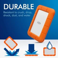 LaCie Rugged Mini 2TB External Hard Drive Portable HDD - USB 3.0/ 2.0 Compatible, Drop Shock Dust Rain Resistant Shuttle Drive, For Mac And PC Computer (LAC9000298), Orange 9 LaCie Rugged Mini 2TB External Hard Drive Portable HDD - USB 3.0/ 2.0 Compatible, Drop Shock Dust Rain Resistant Shuttle Drive, For Mac And PC Computer (LAC9000298), Orange -Appliantrix Cheap Store 81bpL2MrOL. AC SL1500