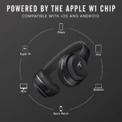 Beats Solo3 Wireless On-Ear Headphones - Apple W1 Headphone Chip, Class 1 Bluetooth, 40 Hours Of Listening Time, Built-in Microphone - Black (Latest Model) -Appliantrix Cheap Store 81h aapf2L. AC SL1500