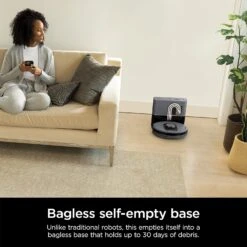 Shark AV2501S AI Ultra Robot Vacuum, With Matrix Clean, Home Mapping, 30-Day Capacity HEPA Bagless Self Empty Base, Perfect For Pet Hair, Wifi, Dark Grey 14 Shark AV2501S AI Ultra Robot Vacuum, With Matrix Clean, Home Mapping, 30-Day Capacity HEPA Bagless Self Empty Base, Perfect For Pet Hair, Wifi, Dark Grey -Appliantrix Cheap Store 81h0eHbZzSL. AC SL1500