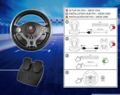 Superdrive - Racing Driving Wheel With Pedals And Gearshift Paddles For Nintendo Switch - Ps4 - Xbox One - PC - Ps3 -Appliantrix Cheap Store 81jy0M2UhQL. SL1500