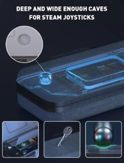 Carrying Case For Steam Deck Console, Protective Hard Shell Portable Storage Bag With Pockets For Steam Deck AC Charger & Other Accessories Built-in Stand Carry Bag For Travel 11 Carrying Case For Steam Deck Console, Protective Hard Shell Portable Storage Bag With Pockets For Steam Deck AC Charger & Other Accessories Built-in Stand Carry Bag For Travel -Appliantrix Cheap Store 81lSEwgTkuL. AC SL1500 1