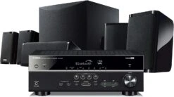 Yamaha Audio YHT-4950U 4K Ultra HD 5.1-Channel Home Theater System With Bluetooth, Black