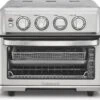 Cuisinart Air Fryer + Convection Toaster Oven, 8-1 Oven With Bake, Grill, Broil & Warm Options, Stainless Steel, TOA-70