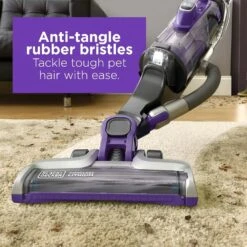 Black & Decker BLACK+DECKER Power Series Pro Pet Cordless Stick Vacuum Cleaner, 2-in-1, Purple (HCUA525JP) -Appliantrix Cheap Store 81lsywsRIbL. AC SL1500