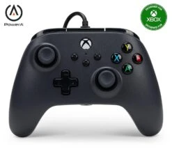 PowerA Wired Controller For Xbox Series X|S - Black, Gamepad, Video Game Controller Works With Xbox One