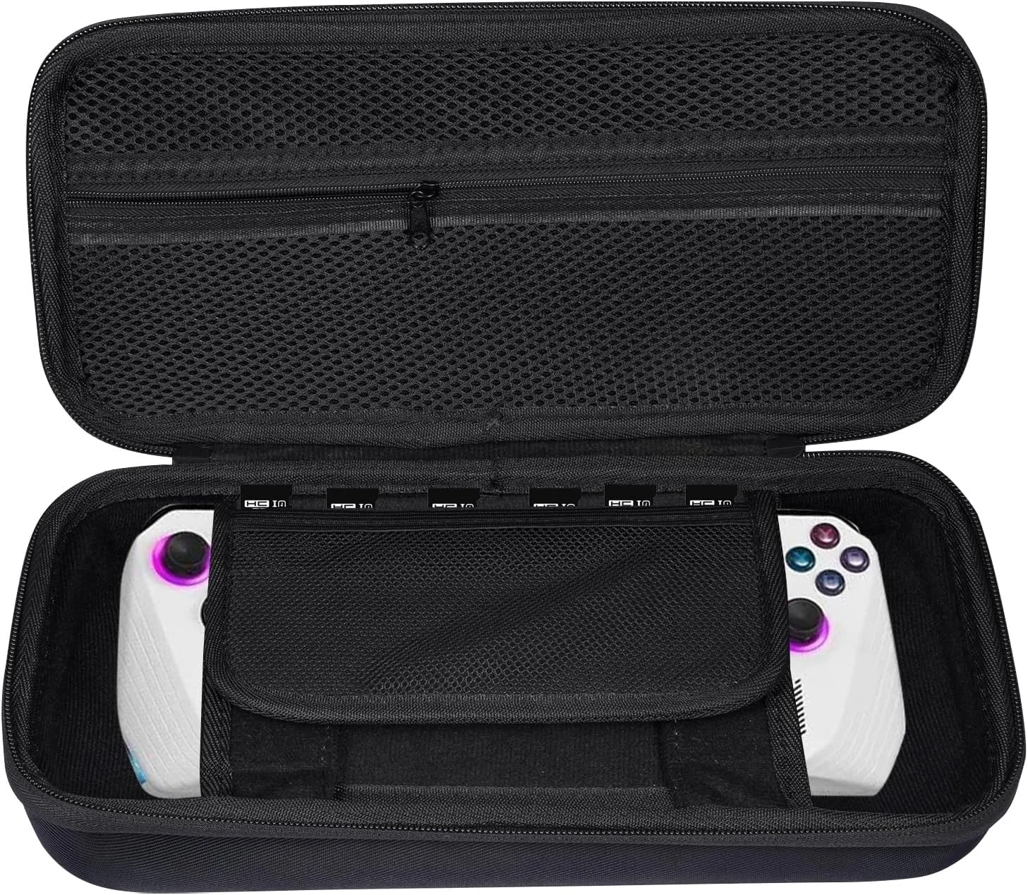 GENERIC Handheld Storage Case For ROG Ally Console Game Machine, Carrying Case For ROGALLY Charger Storage For ROGALLY Game Console Charger Portable Protection Hard EVA Case (Black) 1 GENERIC Handheld Storage Case For ROG Ally Console Game Machine, Carrying Case For ROGALLY Charger Storage For ROGALLY Game Console Charger Portable Protection Hard EVA Case (Black)
