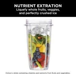 Ninja BN401 Nutri Pro Compact Personal Blender, Auto-iQ Technology, 1100-Peak-Watts, For Frozen Drinks, Smoothies, Sauces & More, With (2) 24-oz. To-Go Cups & Spout Lids, Cloud Silver -Appliantrix Cheap Store 81oJNDI2MiL. AC SL1500