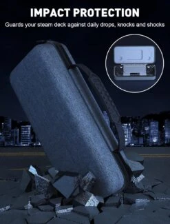 Carrying Case For Steam Deck Console, Protective Hard Shell Portable Storage Bag With Pockets For Steam Deck AC Charger & Other Accessories Built-in Stand Carry Bag For Travel 9 Carrying Case For Steam Deck Console, Protective Hard Shell Portable Storage Bag With Pockets For Steam Deck AC Charger & Other Accessories Built-in Stand Carry Bag For Travel -Appliantrix Cheap Store 81p7fp TekL. AC SL1500