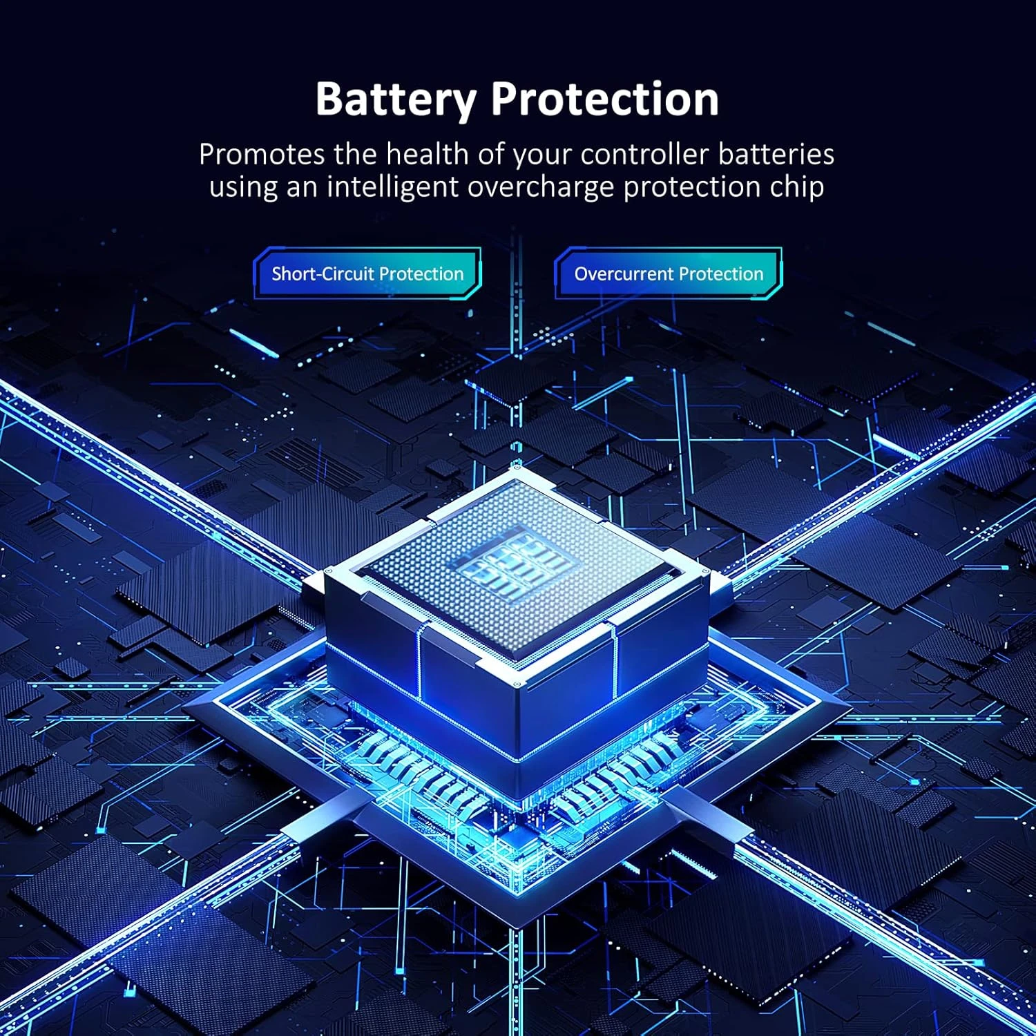 NexiGo Controller Charging Station For PSVR2, Dual Fast Charger Dock With LED Light, Headset Display Stand And Controller Mount, Magnetic Connector, USB To Type-C Cable, White 4 NexiGo Controller Charging Station For PSVR2, Dual Fast Charger Dock With LED Light, Headset Display Stand And Controller Mount, Magnetic Connector, USB To Type-C Cable, White - Image 4