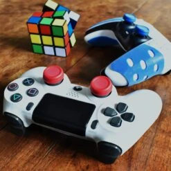 Setex Gecko Grip, Thumbstick Grip Cover, For Playstation PS5, PS4, Xbox One, Switch Pro, Steam Deck, Anti-Slip Microstructured Grips, (1 Pair) Black, Grips Covers Only -Appliantrix Cheap Store 81rBtJBB2L. AC SL1500