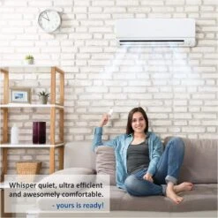Dual 2 Zone Ductless Mini Split Ceiling Cassette Air Conditioner Heat Pump 9000 12000 -Appliantrix Cheap Store 81rLU4uqyXL. AC SL1500 1