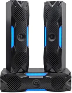 Rockville HTS56 1000w 5.1 Channel Home Theater System/Bluetooth/USB+8" Subwoofer, Black -Appliantrix Cheap Store 81rwdJzVe7L. AC SL1500