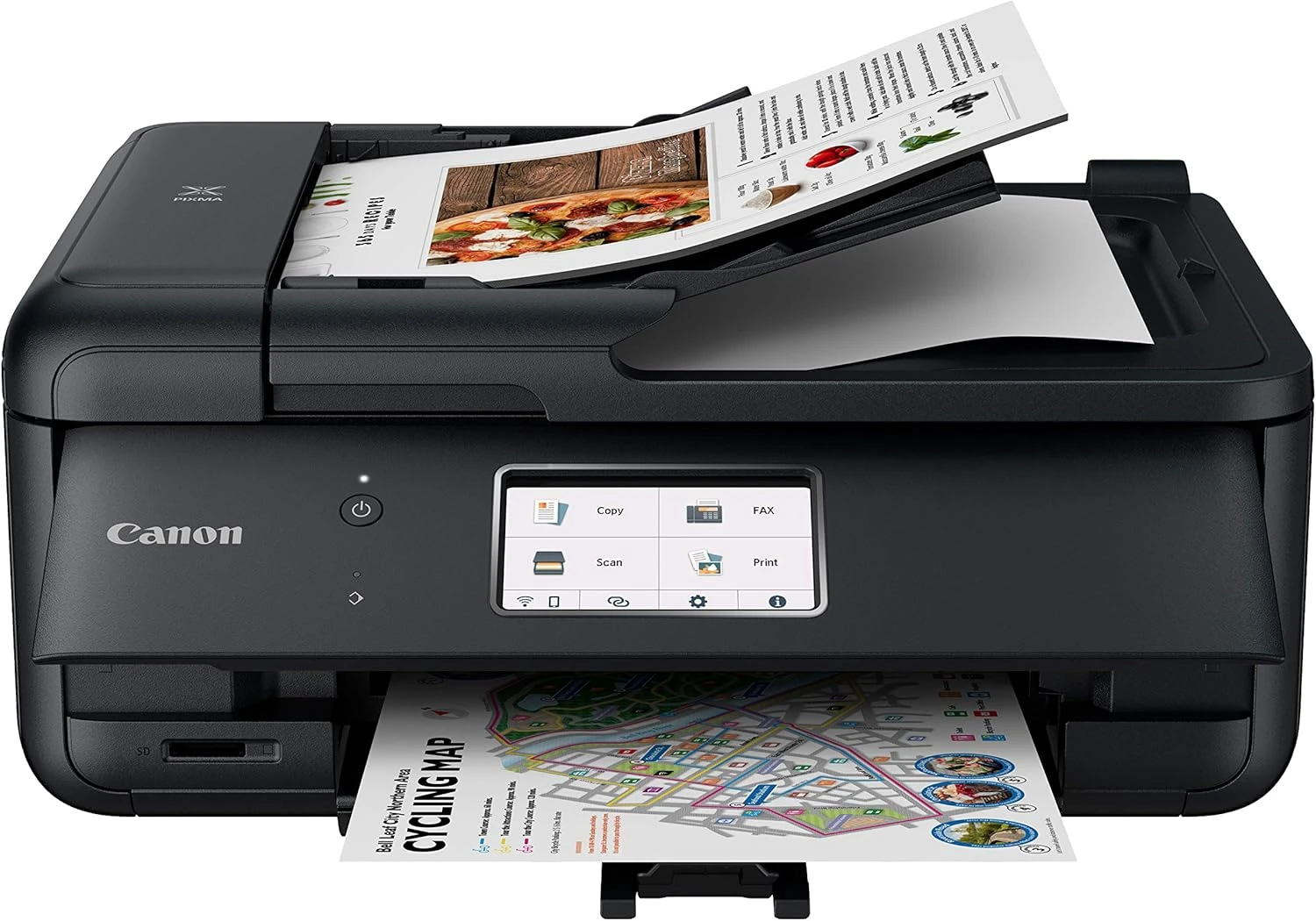 Canon® Canon PIXMA TR8620a - All-in-One Printer Home Office|Copier|Scanner|Fax|Auto Document Feeder | Photo, Document | Airprint (R), Android, Black, Works With Alexa 1 Canon® Canon PIXMA TR8620a - All-in-One Printer Home Office|Copier|Scanner|Fax|Auto Document Feeder | Photo, Document | Airprint (R), Android, Black, Works With Alexa