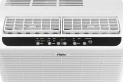 Haier 6,200 BTU Ultra Quiet Window Air Conditioner For Small Rooms And Bedrooms, Control Using Remote, 6K Window AC Unit, Easy Install With Included Kit, White, Energy Star -Appliantrix Cheap Store 81vLtJ9K bL. AC SL1500