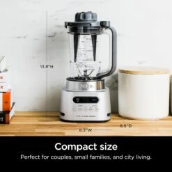 Ninja SS151 TWISTi Blender DUO, High-Speed 1600 WP Smoothie Maker & Nutrient Extractor* 5 Functions Smoothie, Spreads & More, SmartTORQUE, 34-oz. Pitcher & (2) To-Go Cups, Gray -Appliantrix Cheap Store 81zUTA4szXL. AC SL1500