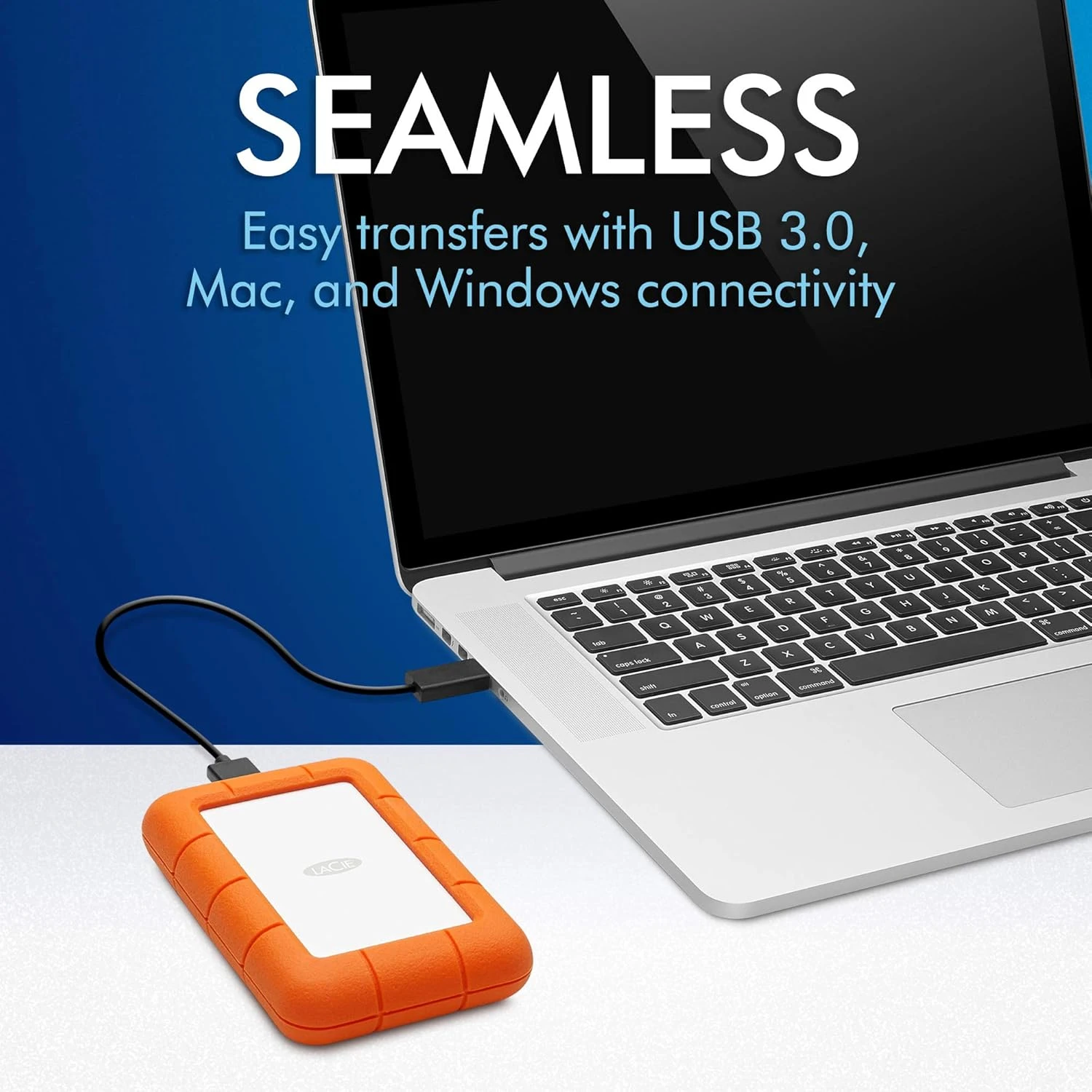 LaCie Rugged Mini 5TB External Hard Drive Portable HDD – USB 3.0/2.0 Compatible, Drop Shock Dust Rain Resistant Shuttle Drive, For Mac And Computer Desktop Workstation PC Laptop (STJJ5000400) 4 LaCie Rugged Mini 5TB External Hard Drive Portable HDD – USB 3.0/2.0 Compatible, Drop Shock Dust Rain Resistant Shuttle Drive, For Mac And Computer Desktop Workstation PC Laptop (STJJ5000400) - Image 4