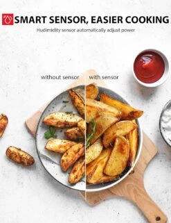 TOSHIBA ML-EM45PIT(SS) Countertop Microwave Oven With Inverter Technology, Kitchen Essentials, Smart Sensor, Auto Defrost, 1.6 Cu Ft, 13.6" Removable Turntable, 33lb.&1350W, Stainless Steel -Appliantrix Cheap Store 917u471cfqL. AC SL1500