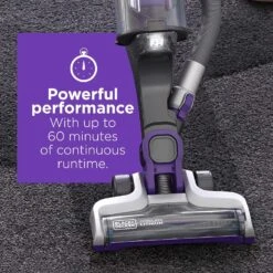 Black & Decker BLACK+DECKER Power Series Pro Pet Cordless Stick Vacuum Cleaner, 2-in-1, Purple (HCUA525JP) -Appliantrix Cheap Store 91BMES9gwgL. AC SL1500