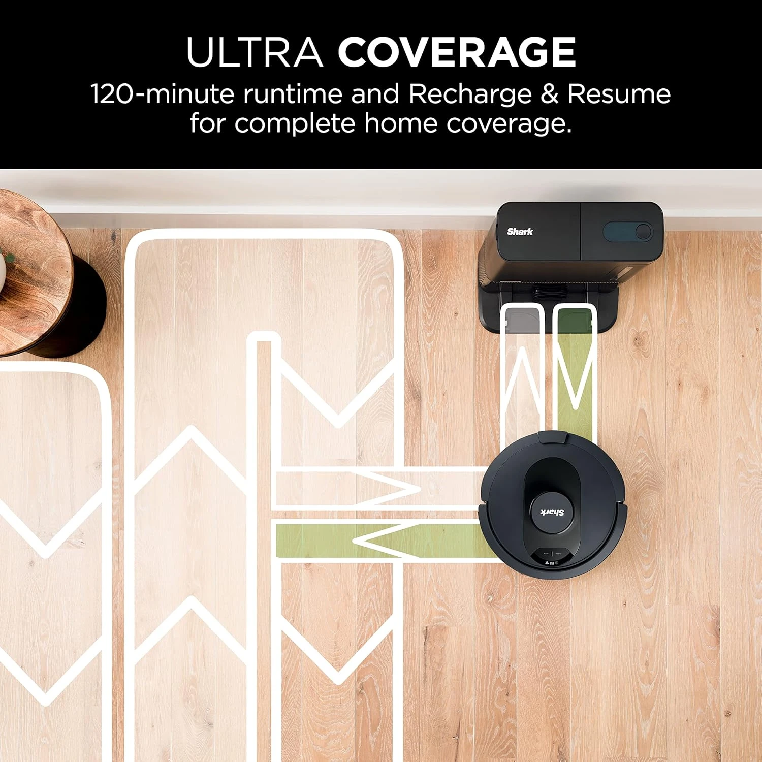 Shark AV2501S AI Ultra Robot Vacuum, With Matrix Clean, Home Mapping, 30-Day Capacity HEPA Bagless Self Empty Base, Perfect For Pet Hair, Wifi, Dark Grey 11 Shark AV2501S AI Ultra Robot Vacuum, With Matrix Clean, Home Mapping, 30-Day Capacity HEPA Bagless Self Empty Base, Perfect For Pet Hair, Wifi, Dark Grey - Image 11