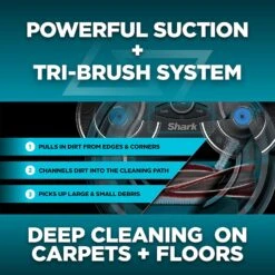 Shark Robotic Vacuum, 0.45 Quarts, Smoke 10 Shark Robotic Vacuum, 0.45 Quarts, Smoke -Appliantrix Cheap Store 91IFHAPmwqL. AC SL1500