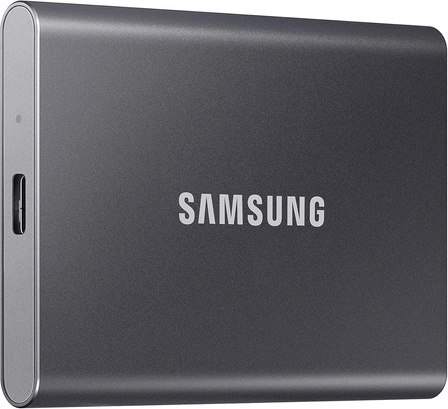 SAMSUNG SSD T7 Portable External Solid State Drive 1TB, Up To 1050MB/s, USB 3.2 Gen 2, Reliable Storage For Gaming, Students, Professionals, MU-PC1T0T/AM, Gray 1 SAMSUNG SSD T7 Portable External Solid State Drive 1TB, Up To 1050MB/s, USB 3.2 Gen 2, Reliable Storage For Gaming, Students, Professionals, MU-PC1T0T/AM, Gray