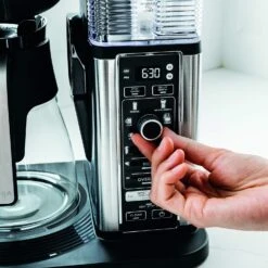 Ninja CM401 Specialty 10-Cup Coffee Maker, With 4 Brew Styles For Ground Coffee, Built-in Water Reservoir, Fold-Away Frother & Glass Carafe, Black, 50 Oz -Appliantrix Cheap Store 91fO4eZaODL. AC SL1500