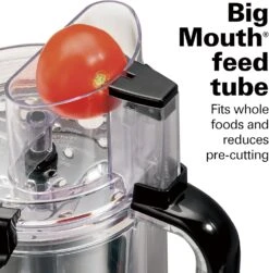 Hamilton Beach Stack & Snap Food Processor And Vegetable Chopper, BPA Free, Stainless Steel Blades, 12 Cup Bowl, 2-Speed 450 Watt Motor, Black (70725A) -Appliantrix Cheap Store 91mz2uMB2bL. AC SL1500