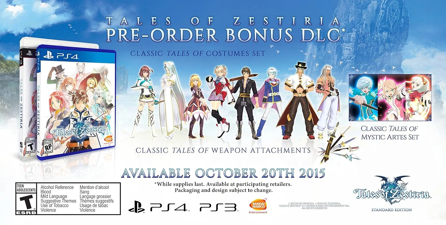 Tales Of Zestiria - PlayStation 4 Standard Edition 2 Tales Of Zestiria - PlayStation 4 Standard Edition - Image 2