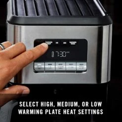 Calphalon Coffee Maker, Programmable Coffee Machine With Glass Carafe, 14 Cups, Stainless Steel -Appliantrix Cheap Store 91uNaCDT3gL. AC SL1500