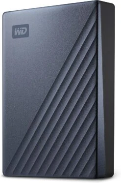 WD 5TB My Passport Ultra Blue Portable External Hard Drive HDD, USB-C And USB 3.1 Compatible - WDBFTM0050BBL-WESN